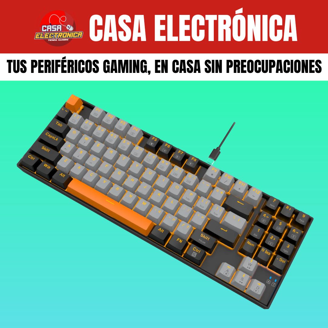 Teclado Mecánico EYooso Z13 LED 90%