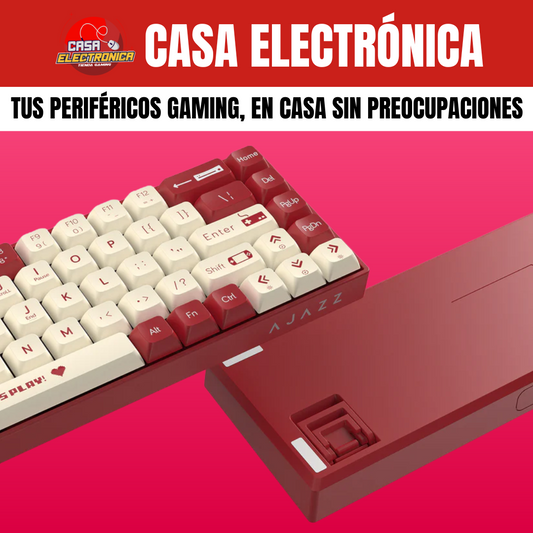 Teclado Mecánico Ajazz AK680 65% Rainbow Gaming
