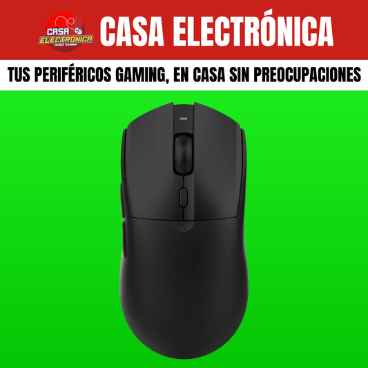 Mouse Inalámbrico Ajazz AJ139 V2 MC Trimodo Base de Carga