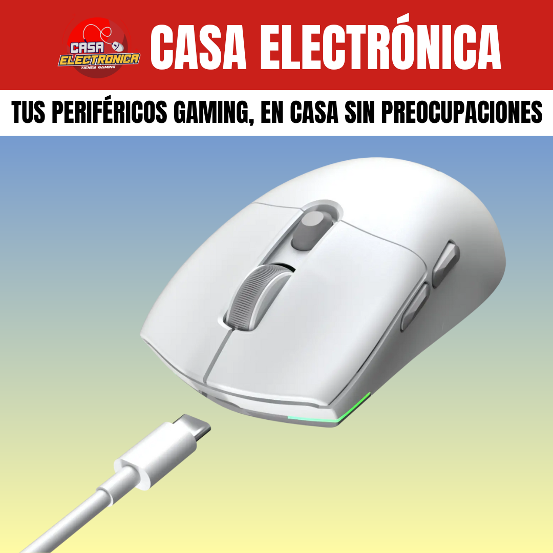 Mouse Inalámbrico Meetion Air GW33 10K DPI Gaming