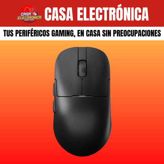 Mouse Inalámbrico Ajazz AJ159 PRO 8K HZ Polling Rate RGB Trimodo Base de Carga