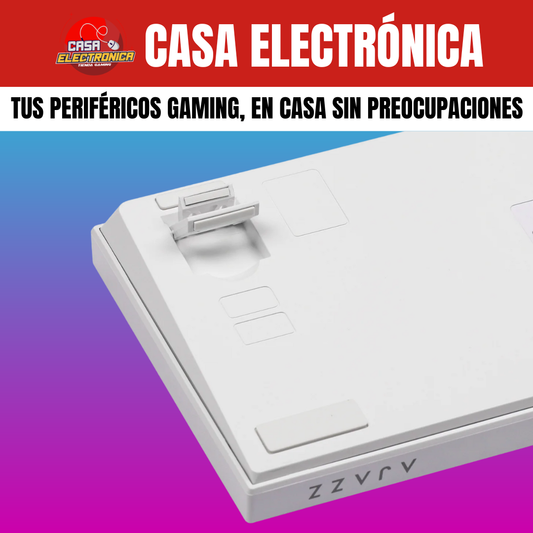 Teclado Mecánico Ajazz AK820 Montaje Gasket 75% Sonido Cremoso