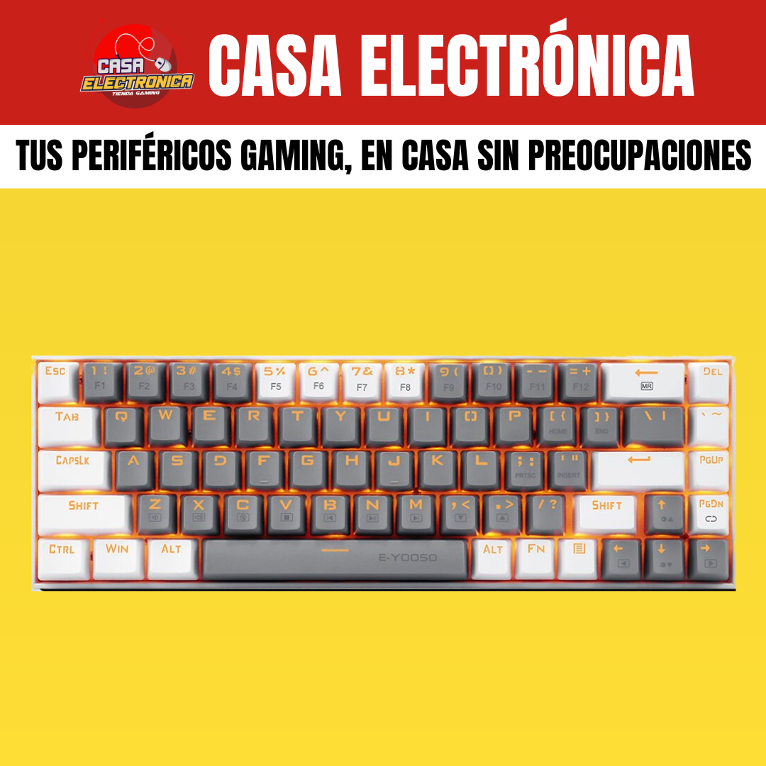 Teclado Mecánico EYooso Z686 LED 65%