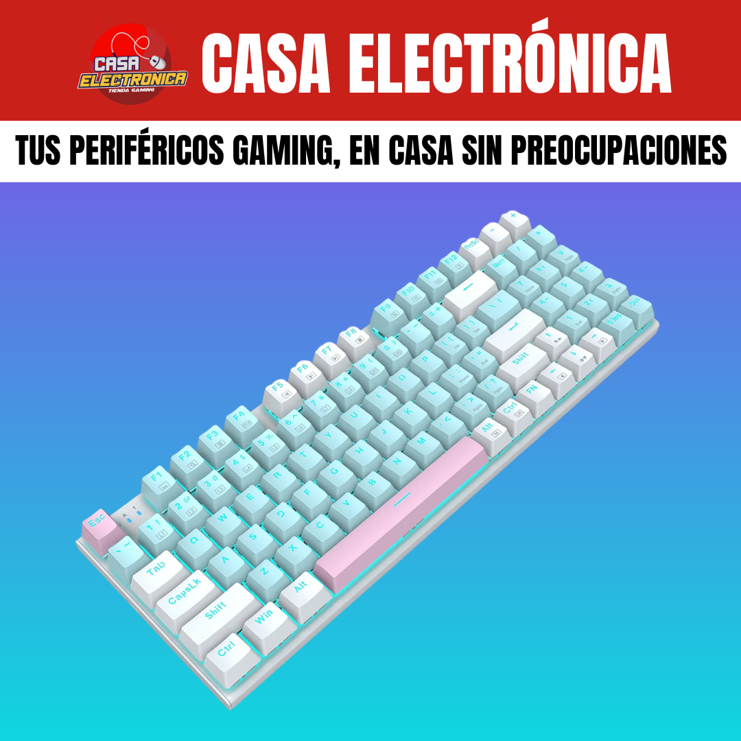 Teclado Mecánico EYooso Z19 Led 90% Gamer