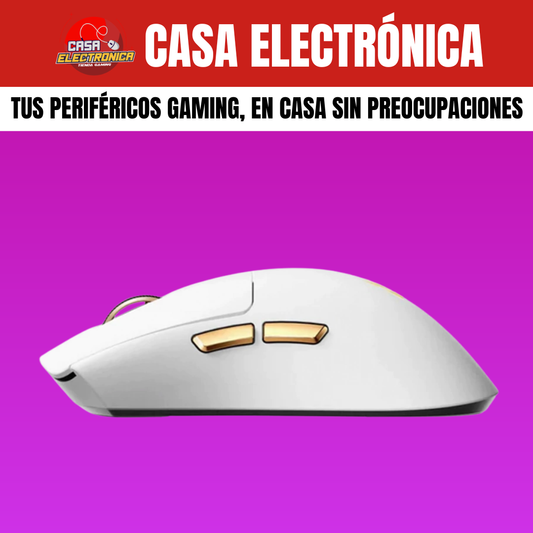 Mouse Inalámbrico Mchose K7 Ultra Competitivo PAW3950 8K Polling Rate Base de Carga