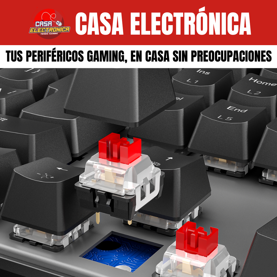 Teclado Mecánico Meetion MK008 PRO 85% RGB TKL