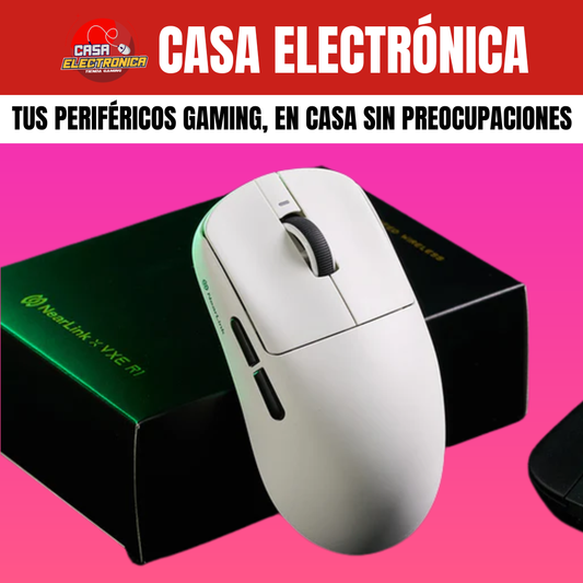Mouse Inalámbrico ATK Dragonfly VXE R1 SE+ Gaming Trimodo 18K DPI Ultra Ligero