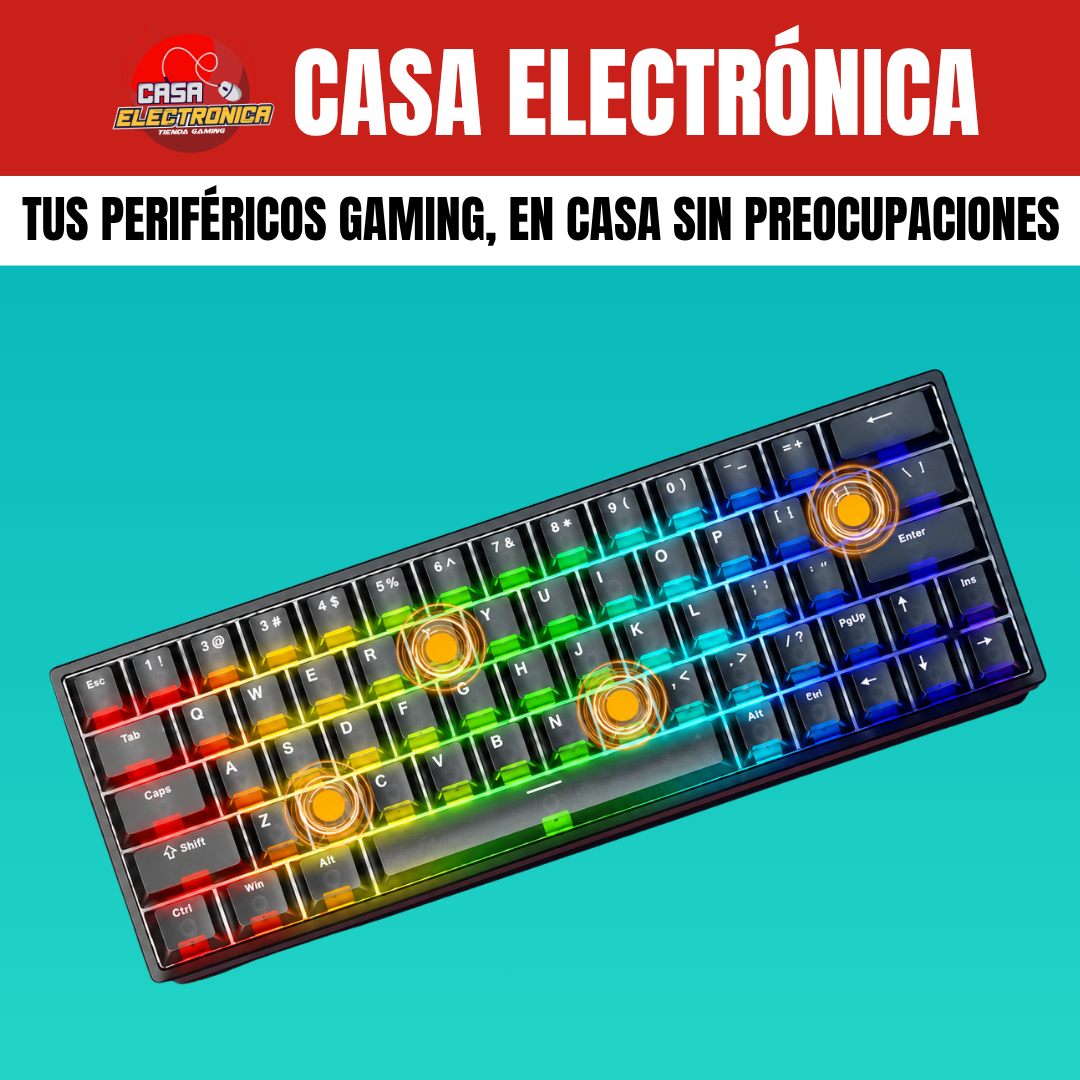Teclado Magnético Irok ND63 Max Translúcido RGB 8K Polling Rate Competitivo 63%