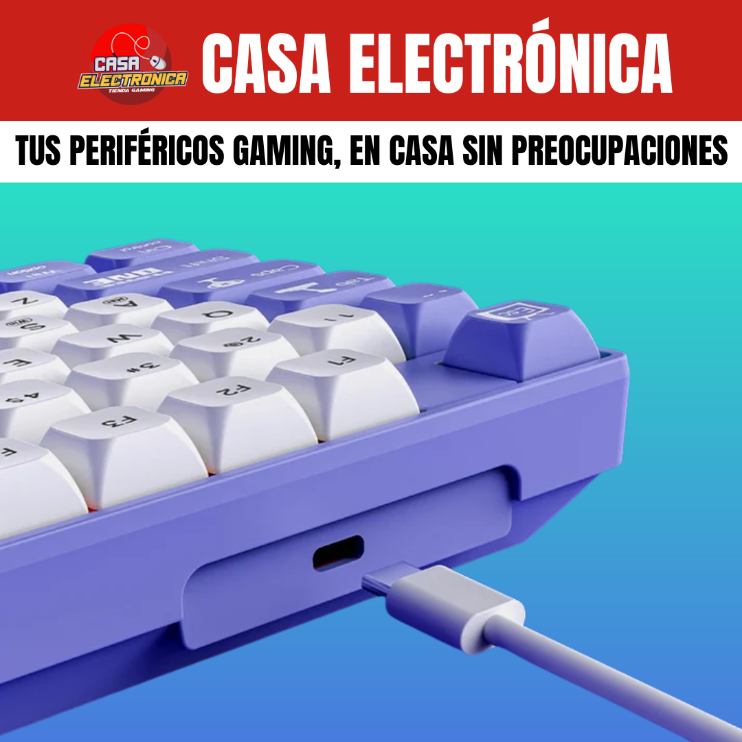 Teclado Mecánico Ajazz AK870MC 85% TKL Gaming