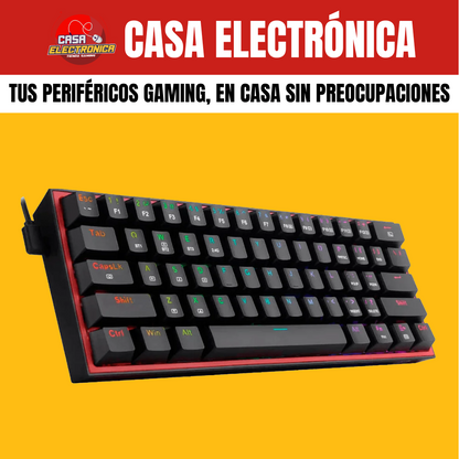 Teclado Mecánico Inalámbrico Redragon Fizz PRO K616