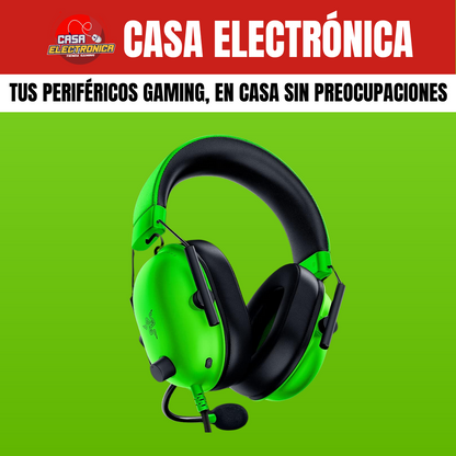 Audífonos Razer BlackShark V2 X Sonido 7.1 Envolvente