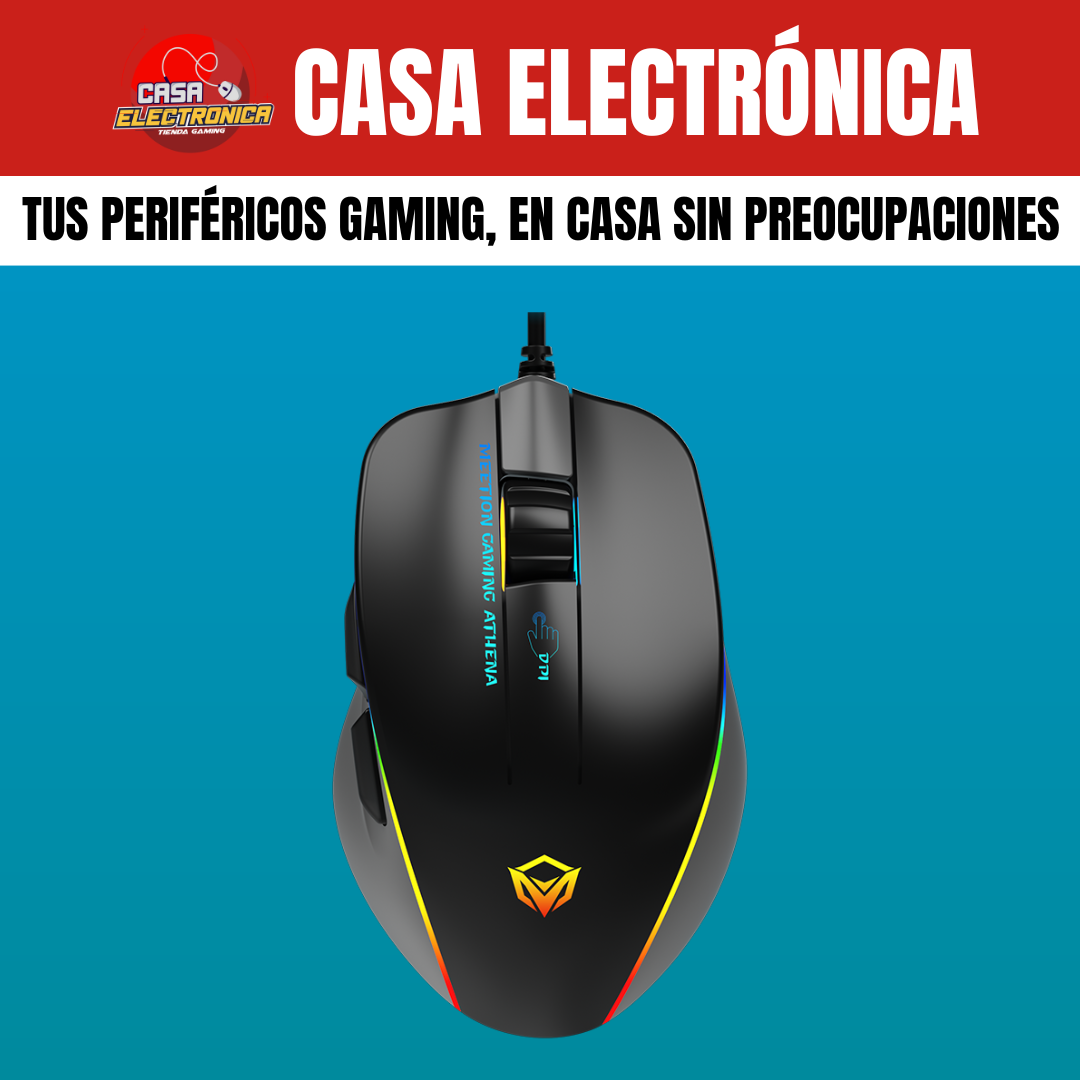 Mouse Meetion GM230 RGB Gamer