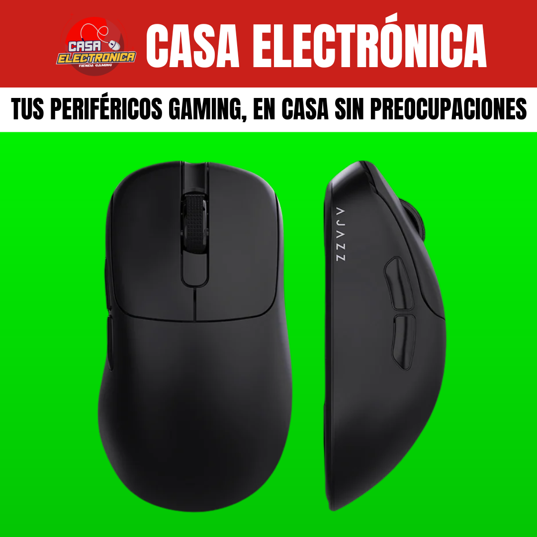 Mouse Inalámbrico Ajazz AJ179P MC Trimodo Base de Carga