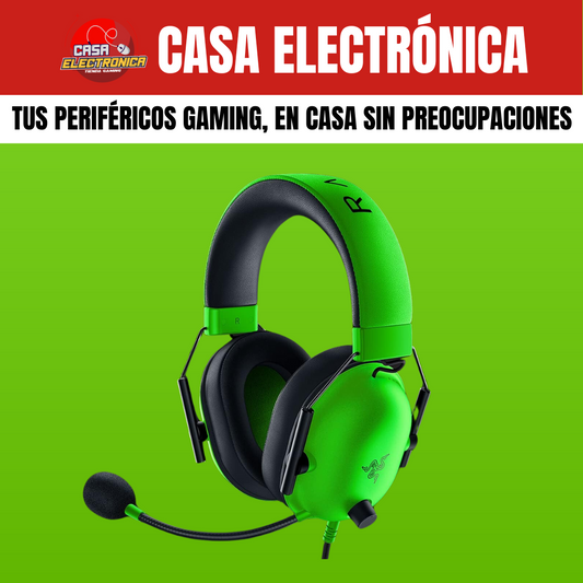 Audífonos Razer BlackShark V2 X Sonido 7.1 Envolvente