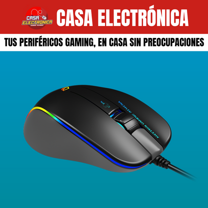 Mouse Meetion GM230 RGB Gamer