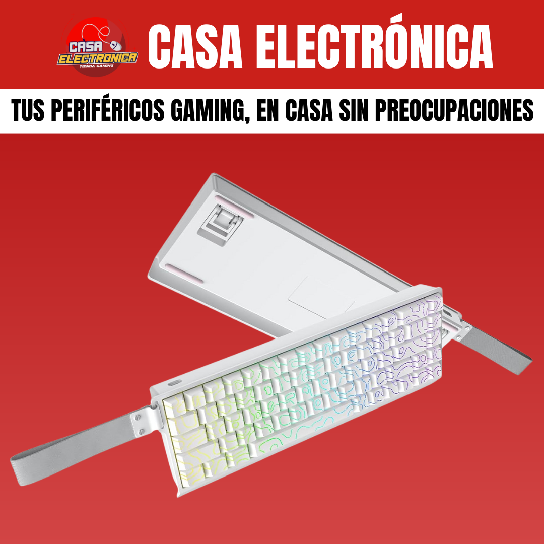 Teclado Magnético Irok Mercury68 8K HZ Polling Rate RGB 65% UltraRápido