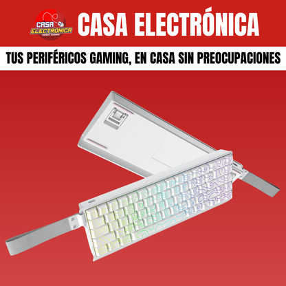 Teclado Magnético Irok Mercury68 8K HZ Polling Rate RGB 65% UltraRápido