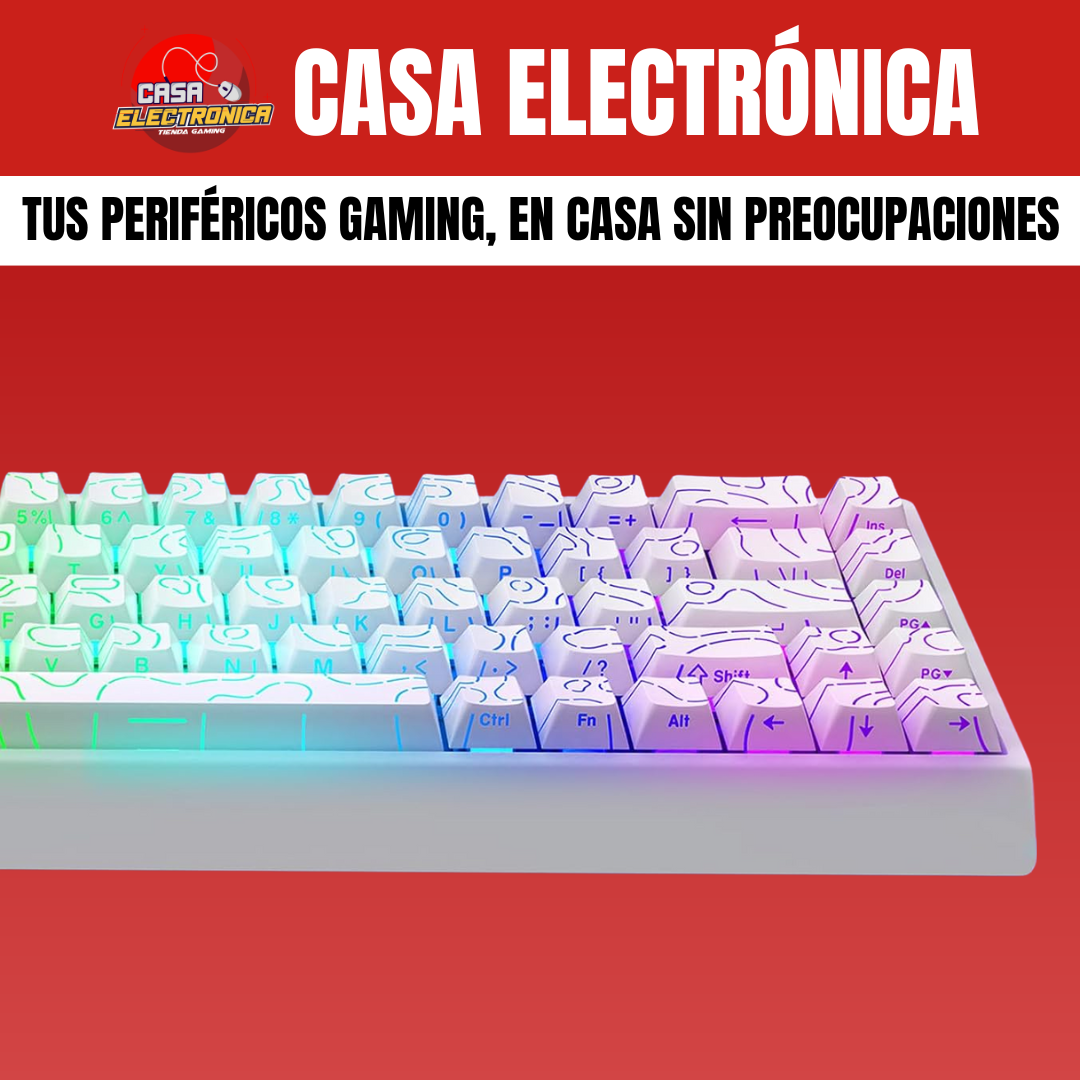 Teclado Magnético Irok Mercury68 8K HZ Polling Rate RGB 65% UltraRápido