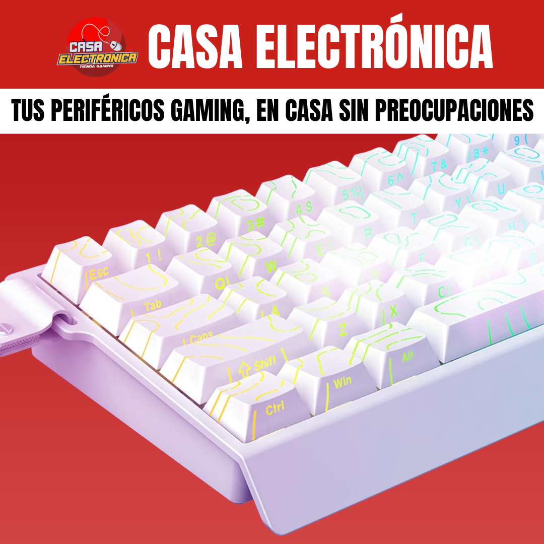 Teclado Magnético Irok Mercury68 8K HZ Polling Rate RGB 65% UltraRápido