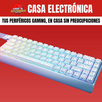 Teclado Magnético Irok Mercury68 8K HZ Polling Rate RGB 65% UltraRápido