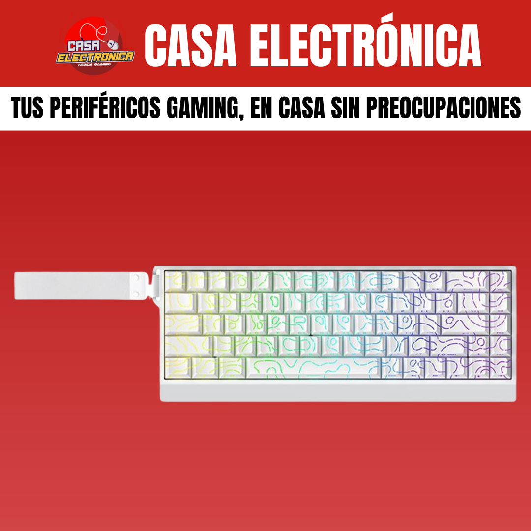 Teclado Magnético Irok Mercury68 8K HZ Polling Rate RGB 65% UltraRápido