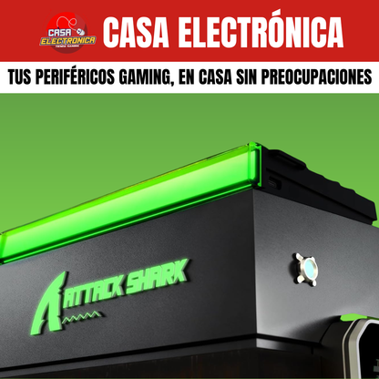 Teclado Magnético Attack Shark R85 He 75% 8K Polling Rate Competitivo RGB Precisión 0,05 mm