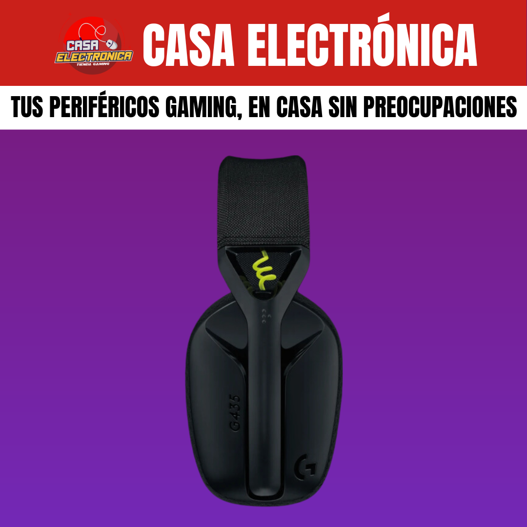 Audífonos Logitech G435 Lightspeed Gamer