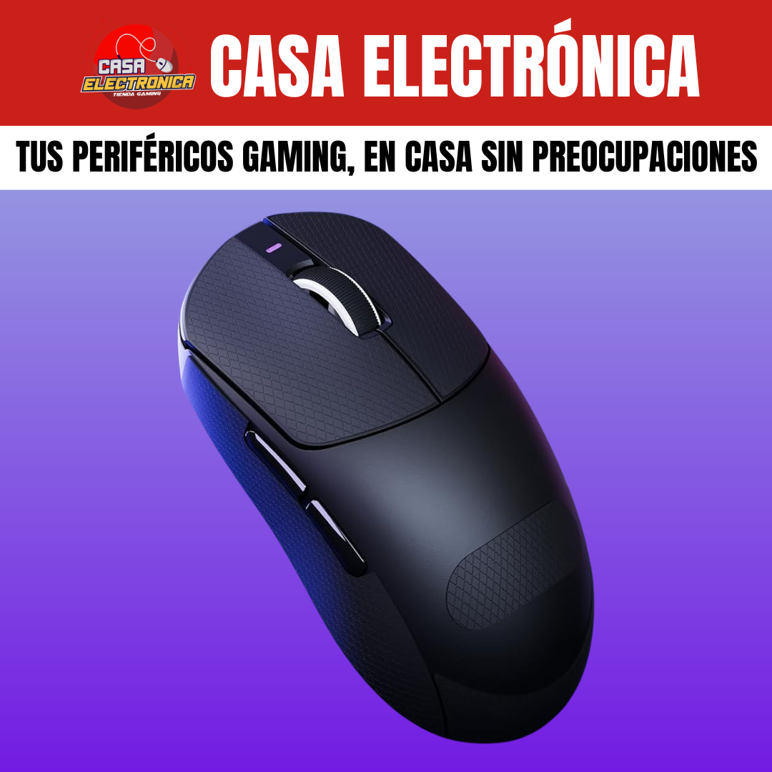 Mouse Inalámbrico Attack Shark X8 PRO Competitivo 8K Polling Rate Trimodo