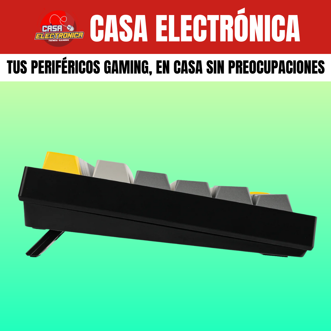 Teclado Mecánico Ajazz AK820 PRO con Pantalla 75% Sonido Cremoso