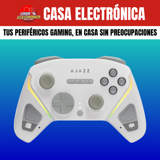 Gamepad Ajazz GP100 Hall Effect RGB 800 mAH Programable