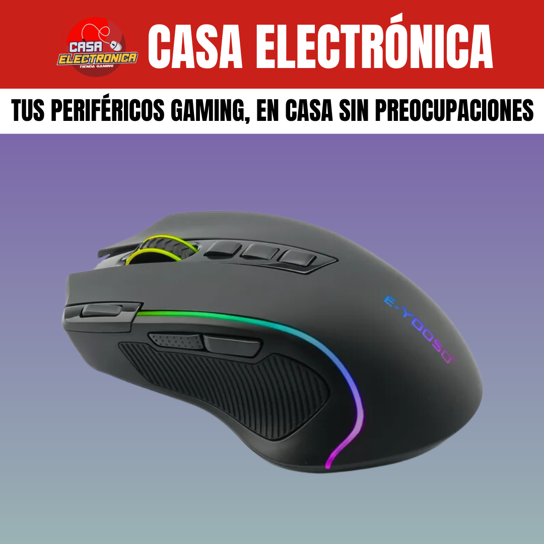 Mouse Gamer Inalámbrico EYooso X11