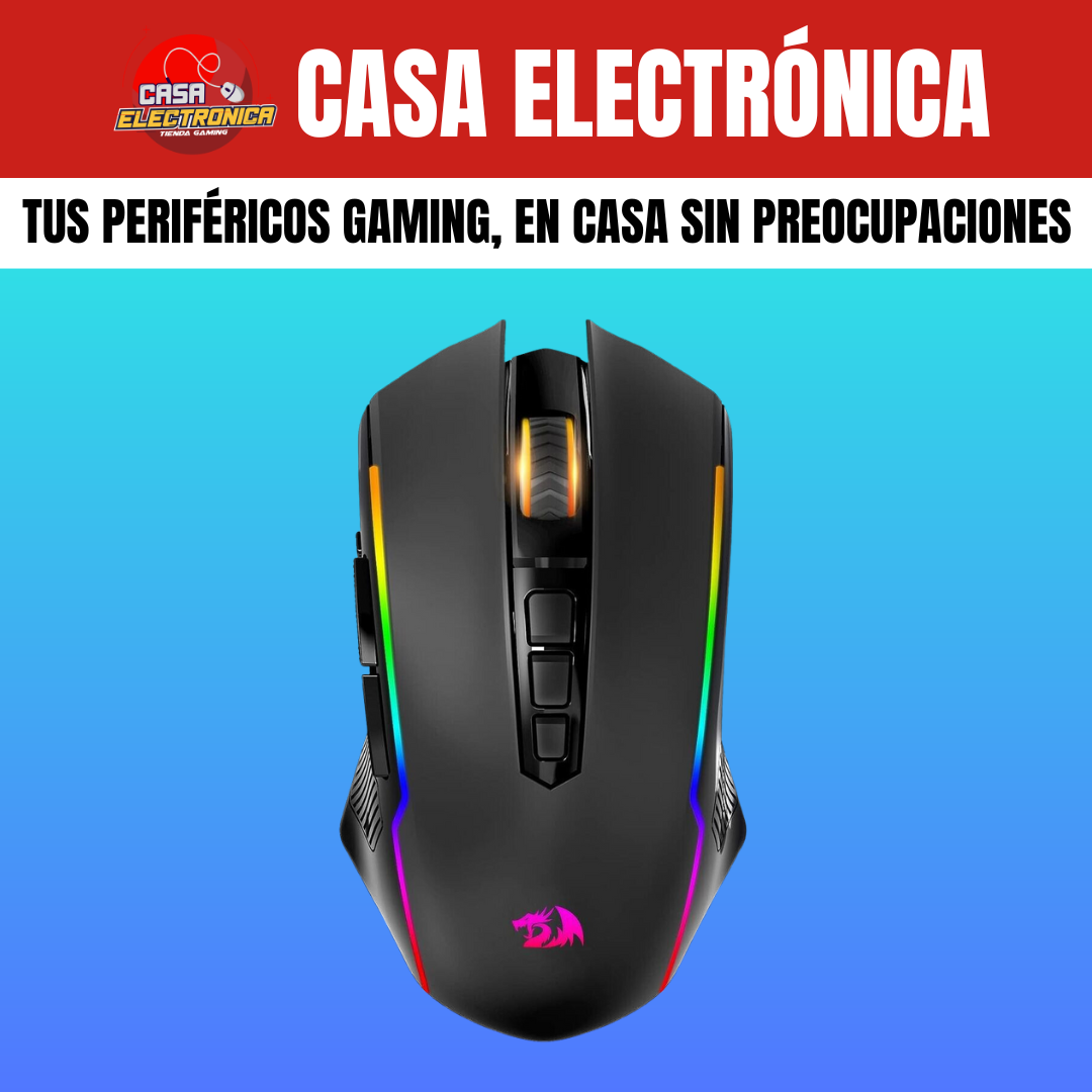 Mouse Inalámbrico Redragon Nix M914 RGB