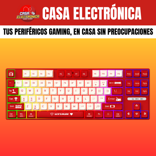 Teclado Mecánico Ajazz AK870MC 85% TKL Gaming
