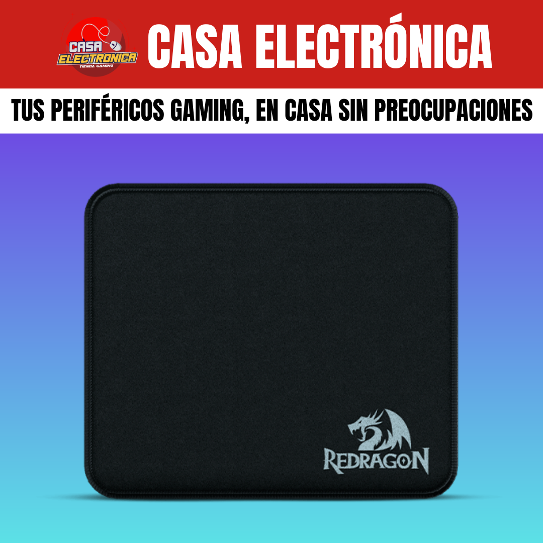 Mousepad Redragon Flick S 25x20 CM Speed Antideslizante Gaming