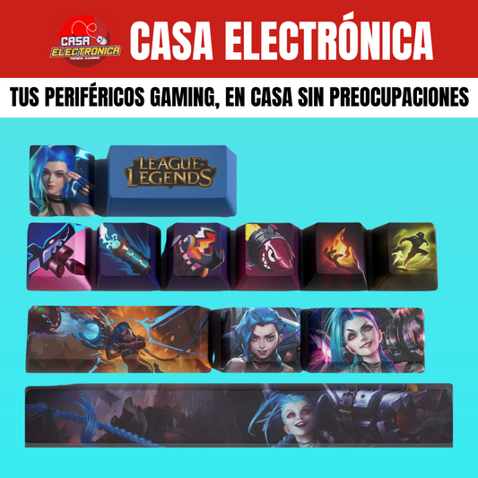 Keycaps League Of Legends / Jinx