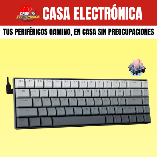 Teclado Magnético EYooso HZ68 Hall Effect Rappid Trigger 8K HZ 65%