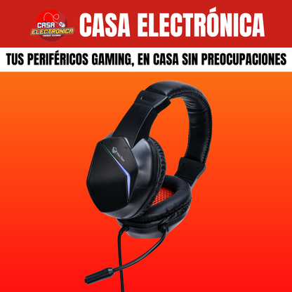Audífonos Meetion HP022 RGB Estéreo 40MM