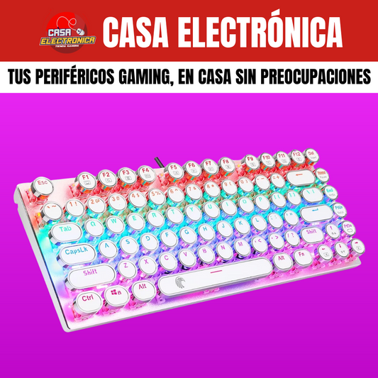 Teclado Mecánico EYooso Z-88 Estilo Retro Vintage