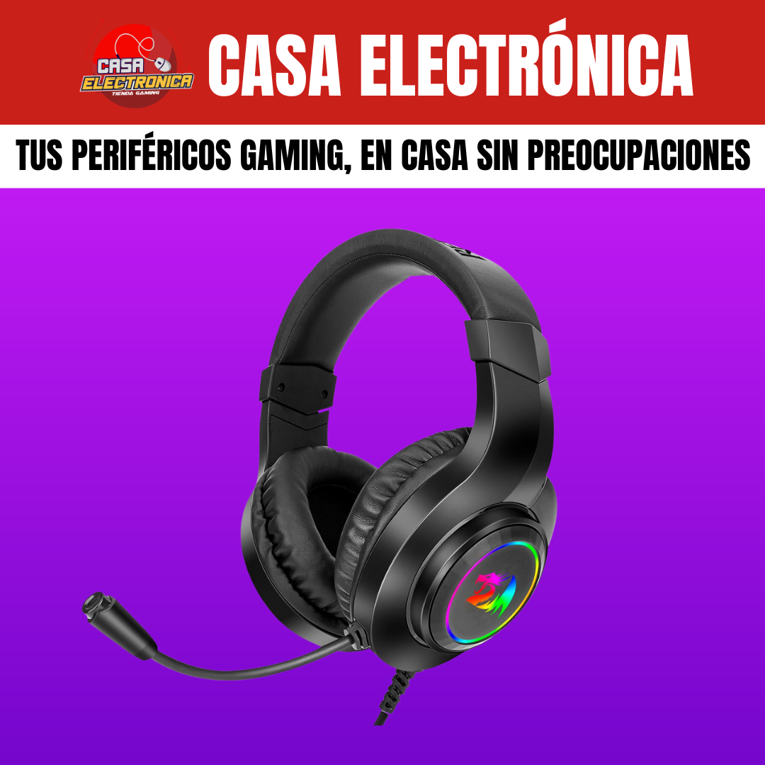 Headset Redragon Hylas H260 RGB Gamer