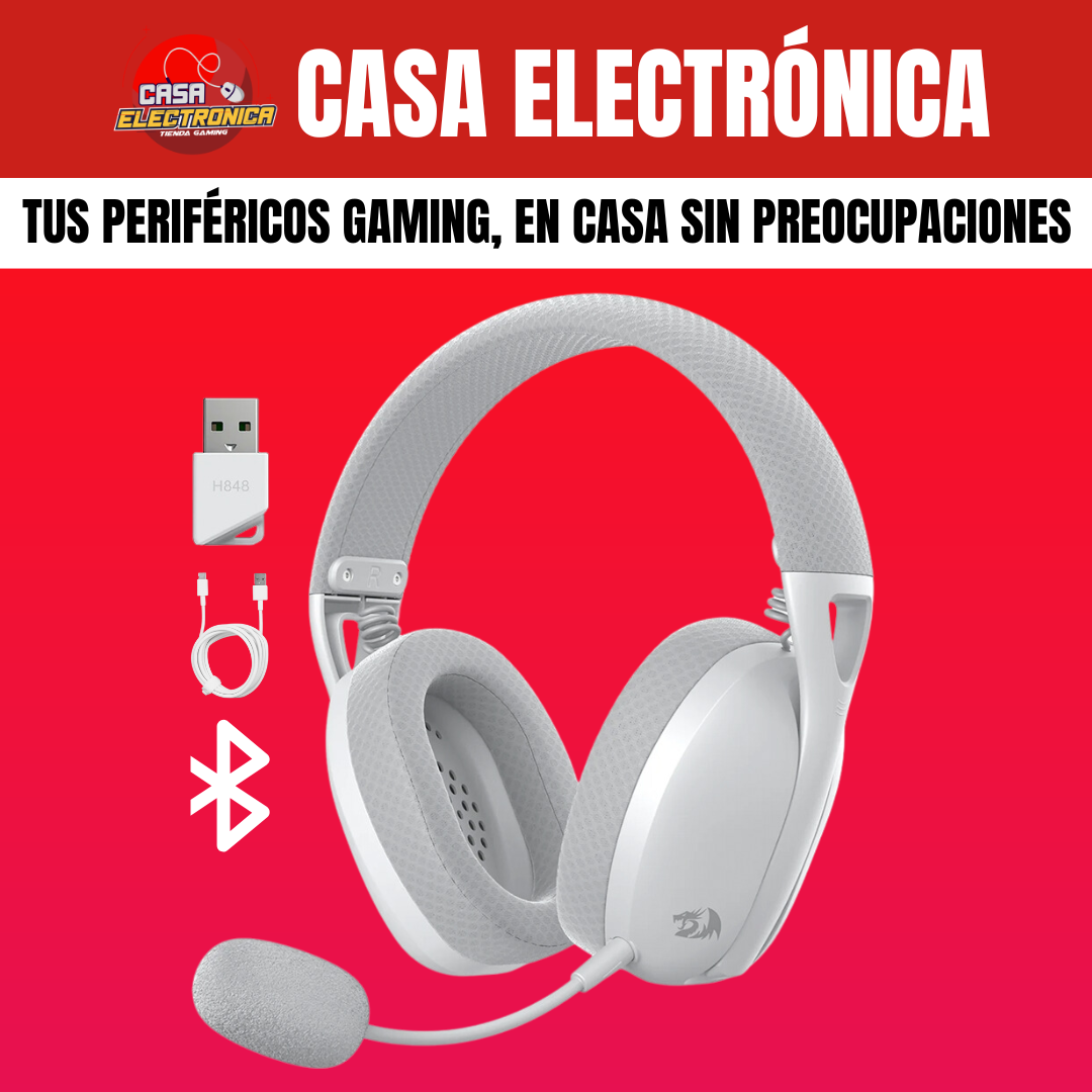 Headset Redragon IRE PRO H848 Inalámbrico
