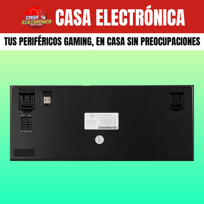Teclado Mecánico Ajazz AK820 PRO con Pantalla 75% Sonido Cremoso