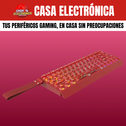 Teclado Magnético Irok Mercury68 PRO 8K HZ Polling Rate RGB 65% Sonido Cremoso Translúcido