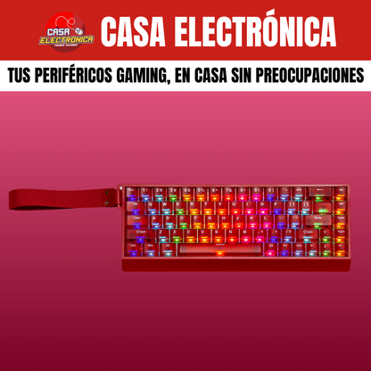 Teclado Magnético Irok Mercury68 PRO 8K HZ Polling Rate RGB 65% Sonido Cremoso Translúcido