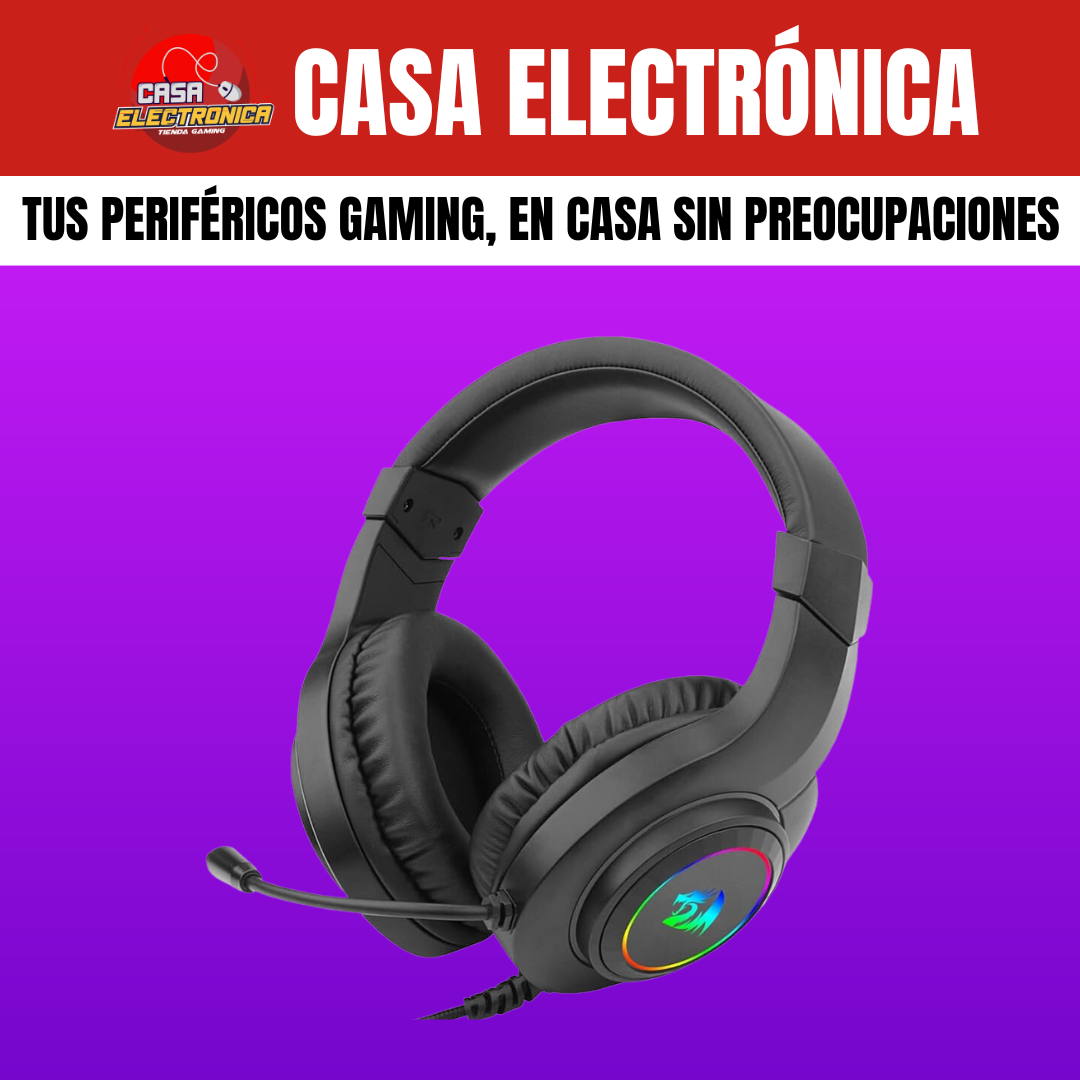 Headset Redragon Hylas H260 RGB Gamer