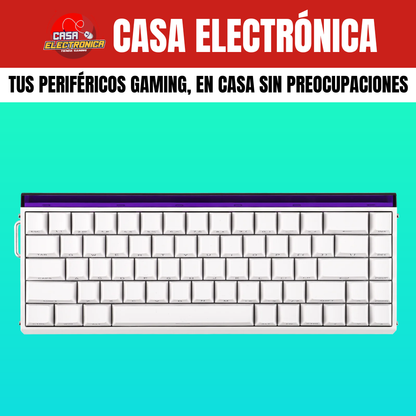 Teclado Magnético Aula Hero68 HE Competitivo Ultra Rápido 8K HZ RGB 65%