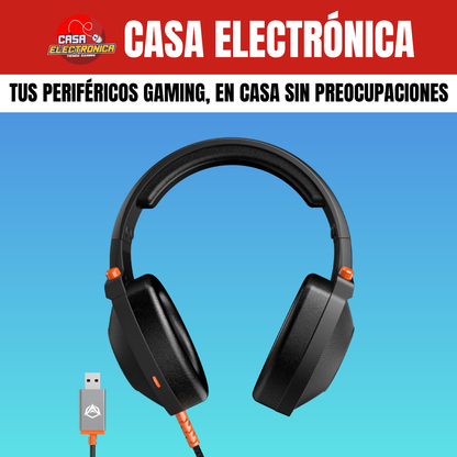 Audífonos Meetion HP012 Virtual Envolvente 7.1 Cancelación de Ruido RGB