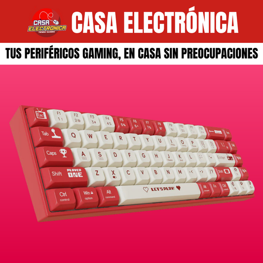 Teclado Mecánico Ajazz AK680 65% Rainbow Gaming