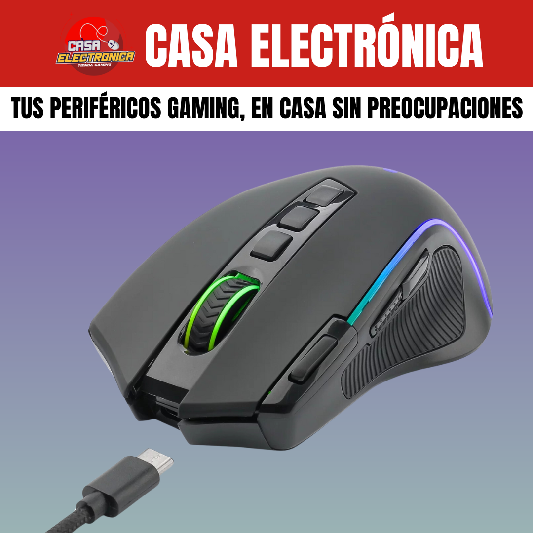 Mouse Gamer Inalámbrico EYooso X11