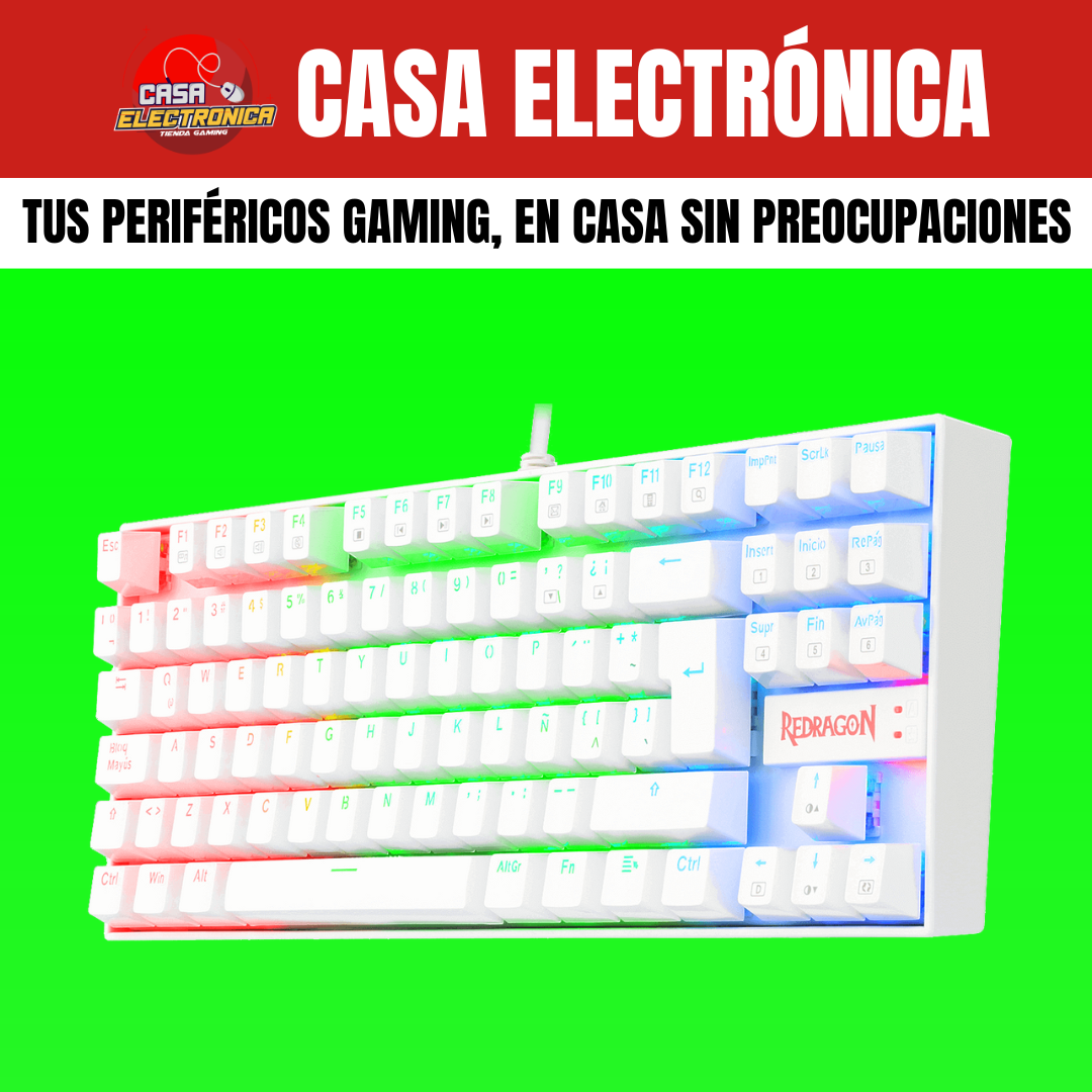 Teclado Mecánico Redragon Kumara K552 TKL RGB