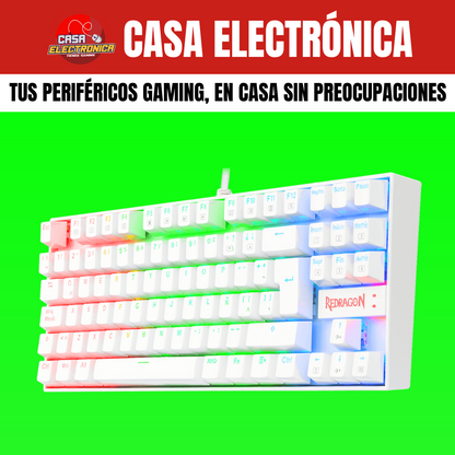 Teclado Mecánico Redragon Kumara K552 TKL RGB